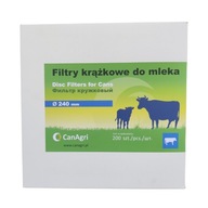 Filtre Kotúčový filter Ø 240 mm balenie 200 ks