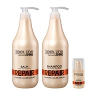 REPAIR STAPIZ SET Šampón 1L + Balzam 1L + hodváb