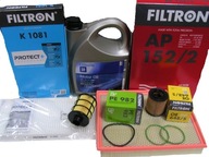 GM OIL 5W30 5L + FILTRE OPEL SIGNUM VECTRA C CDTI