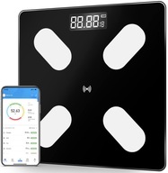 Inteligentná analytická Bluetooth váha do kúpeľne 180 kg 17v1