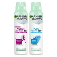 ANTIPERSPIRANT 48h Protection Mineralite Garnier - prírodné čajové oleje