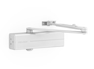 Dverový zatvárač Assa Abloy DC140 biely pre dvere 100 kg