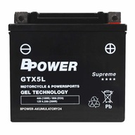 BPower Supreme GEL GTX5L 12V 4Ah 80A YTX5L