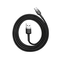 Kábel Baseus Cafule 2m USB Type-C QC3.0 2A