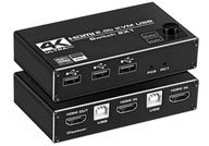 Prepínač KVM USB HDMI SPH-KVM22