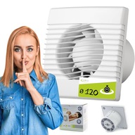 KÚPEĽŇOVÝ VENTILÁTOR SILENT TIMER FI Ø120 SILENT