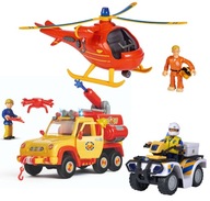 HASIČ SAM FIRE TRUCK VENUS HELICOPTER QUAD