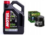 MOTUL OLEJ 10W40 4T 5100 4L + HF 138