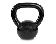 Kettlebell 8kg Činka Liatinová Kettlebell Black