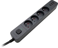 Predlžovací kábel Power Strip 4 zásuvky + 3 USB