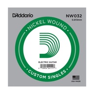 D \ 'Addario NW032 gitarová struna