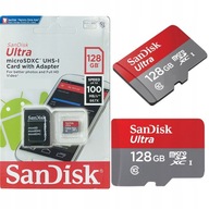 Pamäťová karta SanDisk 128 GB microSD (SDXC).