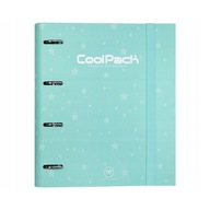 BINDER s listami A4 COOLPACK, mätový pastel