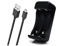 NABÍJAČKA BATÉRIÍ BATÉRIE AA AAA USB KÁBEL