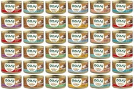 Oasy Mousse - MIX CHUTÍ - mokré krmivo pre dospelé mačky - 36 x 85 g plechovka