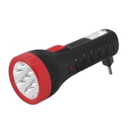 TS-1139 7 LED+COB BATERKA S BATÉRIOU, ČIERNA