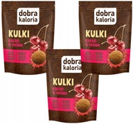 Dobra Calorie Kakao & čerešňové guličky 3x58g