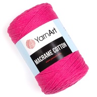 YarnArt MACRAME COTTON makramé šnúrka FUCHSIA 771