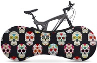 Kryt kolesa bicykla VELOSOCK Skulls