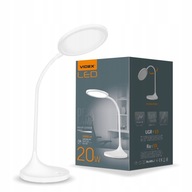 LED stolová lampa nočný stolík školská biela 20W 1000lm Videx TOUCH