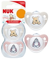 NUK SILICONE DISNEY WINNIE cumlík 0-6M + PUZDRO UKLIDŇUJÚCE ANATOM.