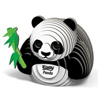 3D puzzle Panda - kreatívna sada pre deti, 6+, Eugy