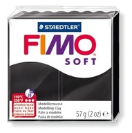 FIMO modelovacia hmota Soft black 57g STAEDTLER kocka