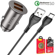 Rýchla nabíjačka Quick Charge 3.0 QC3.0 2USB 36W s káblom USB-C typu C