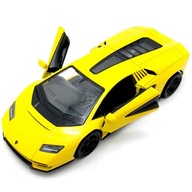 AUTO KOVOVÝ MODEL AUTA LAMBORGHINI COUNTACH 1:38 HRAČKA PRE DETI