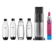 SodaStream DUO BLACK + 2x POISTKOVÁ FĽAŠA 1L