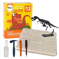 BAŇA DINOSAUR SKELET TREX VÝKOP