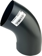 Galeco Steel Graphite pololesklé koleno 60' pre 100mm rúrku