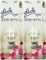 Glade Sense Spray Relaxačný Zen Náplň 18 ml x 2