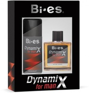 Bi-Es Dynamix pánska darčeková sada voda po holení + dezodorant 150 ml