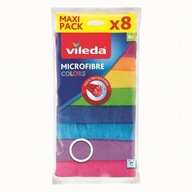 VILEDA UNIVERZÁLNE UTRÁČKY Z MIKROVLÁKNA 8 FARIEB XL