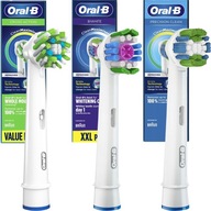 3 originálne hlavice na zubné kefky Braun Oral-B