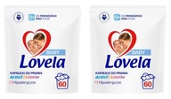 Lovela Baby, Kapsule pre biele a farebné, 2x60 ks