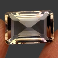 Prírodný kameň ametryn 16,58ct VVS dvojfarebný