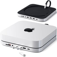 SATECHI Stand Hub USB-C adaptér, 3x USB-A, Micro/SD, Jack pre Mac Mini