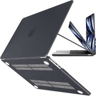 Puzdro pre MacBook Air 15 2023 (A2941), Matný kryt puzdra Ochranný kryt čierny