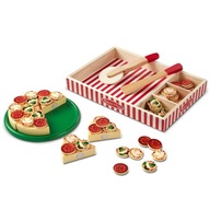 DREVENÁ PIZZA krájacia hračka Melissa&Doug