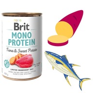 BRIT MONO PROTEIN TUniak ZEMIAKOVÝ TUniak 36x400g