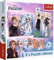 Puzzle 2v1 + poznámky Princezné vo svojej krajine