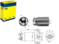 Solenoid štartéra FORD FOCUS I MONDEO II TRANSIT 1.8D-2.5D