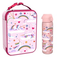 Lunchbag + sada fliaš na vodu 0,5 l ION8 Unicorn