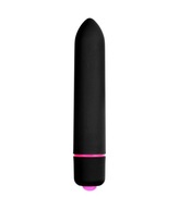 MINI VIBRATOR MINX BLOSSOM QUIET 10 FUNKCIÍ ČIERNA 9,5 cm