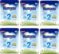 HUMANA 2 HMO NÁSLEDNÉ MLIEKO 6m+ 6x750g 65 BAL.