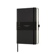 CASTELLI NOTEBOOK AQUARELA BLACK SEPIA 25X19 LINE