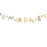 Banner PartyDeco: Oh Baby Mix