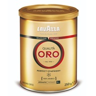 Lavazza Qualita Oro mletá káva 250g - plechovka